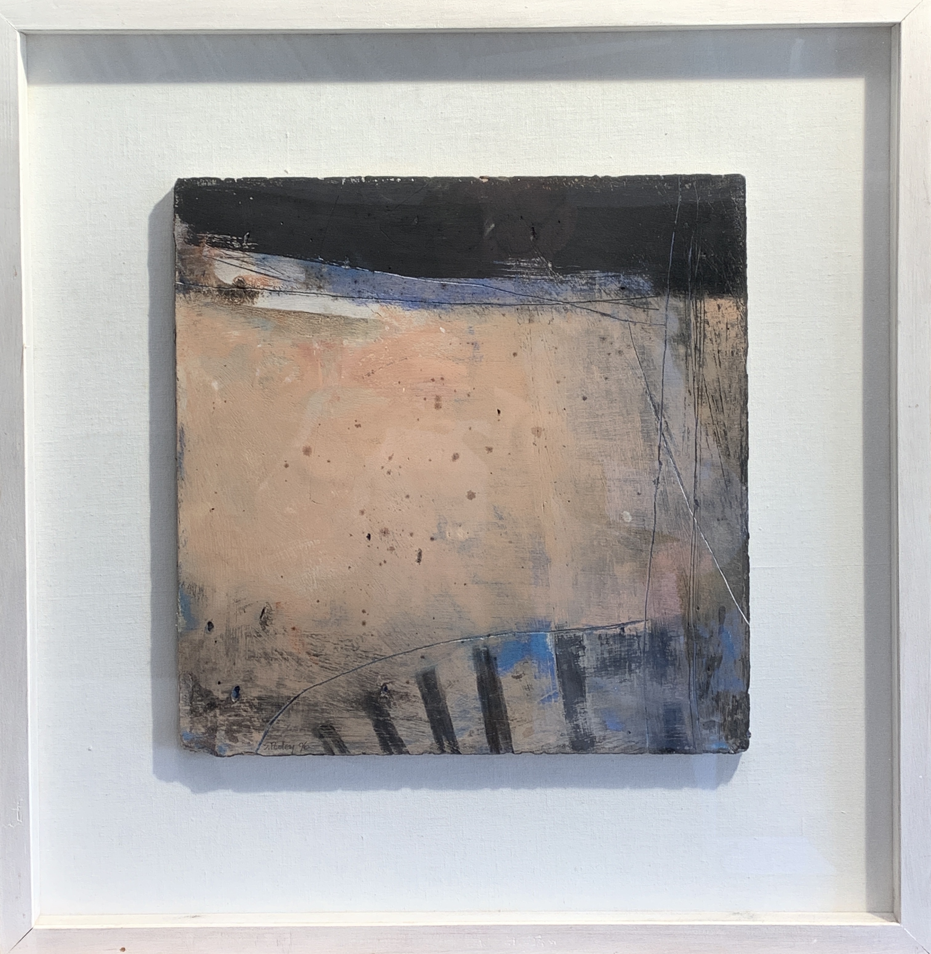 Simon POOLEY (1955) Off Season Mixed media on plaster Signed and dated 96 Artist's label to the - Image 2 of 2