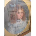 Charles Wynn ELLIS (XIX-XX) Portrait of a girl Judy Harrison