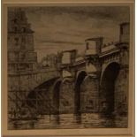Charles MÉRYON (1821-1868) Le Pont - Neuf, 1853 (D-W 33)
