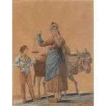 Carle VERNET (1758-1836) La Marche De Cerises; Passez Payez, a pair