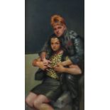 Robert Oscar LENKIEWICZ (1941-2002) Gary and Carol in Leather, 1983