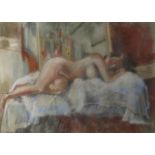 Ken SYMONDS (1927-2010) Sleeping Nude