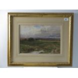 Sutton PALMER (1854-1933) Landscape with sheep