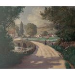 Edward Hartley MOONEY (c.1878-1938) Entrance to a Village