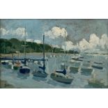 Yvonne FULLER (British, 20th Century) Medway Boats