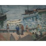 Frederic BOTTOMLEY (1883-1960) The Slip, St Ives Harbour
