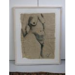 Judy SYMONS (British, 20th Century) Standing Nude