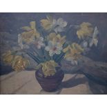 Madge WOODMAN (British, 20th Century) Daffodils