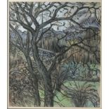 Helen STEINTHAL (1911-1991) A Group of Six Studies of Wooded Landscapes with Trees