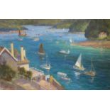 John NEALE (British, 20th Century) Afternoon in the Estury, Salcombe