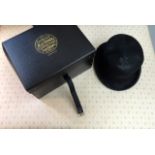 A Fur felt top hat bearing label Lock & Co, St James' Street London, in original box.Condition