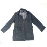 A ladies Barbour jacket, size 18.