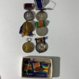 World War I Group Medals - (6):