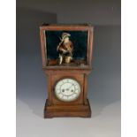 https://youtu.be/nIOqc35F3wc A German automaton mantel clock, late 19th/early 20th century, the