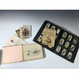 Cigarette Cards/Postcards/Autograph Album: