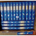 PATRICK O'BRIAN The Aubrey-Maturin series in 20 volumes, complete, all original cloth, slipcases,