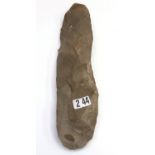 Paleolithic Bi Facial Pick chert, Henry Dewey, Sewards Pit, Boston Road, Swanscombe. 532g, 218mm.
