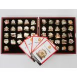 The Manchester United Victory Pin Collection, incudes 46 of the 50 badges in original presentation