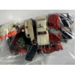 Dinky - A selection of 19 vehicles mainly in playworn condition (19).