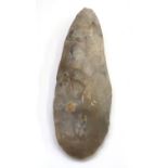 Early Neolithic (semi-P) Axe, Fring, Norfolk, ex Dr M.G. Weller collection, 262g, 150mm.