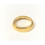 A Jensen 18ct gold ring no.1495B
