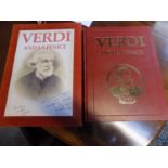 MESSINIS (MARIO) "Verdi and la Fenice." Ltd edn of 2000, orig slip-case,folio, 2000 vg.
