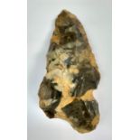 Superb condition, lower Paleolithic Coup-de-Poing flint, by bequest Henry Dewey, Stury, (1895),