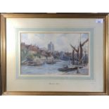 Warren WILLIAMS (1863-1918) Maidstone, Kent Watercolour on paper Signed (Dimensions: 24 x 37cm)(24 x