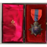 Imperial Service 'Star' Medal (King George V) in fitted Elkington & Co. Ltd case awarded to John
