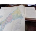 KELLY'S DIRECTORY "Cornwall." large col map, ads, orig cl, 1906.