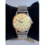 A Longines gentleman's stainless steel cased Jamboree wristwatch Dia.34.7mm