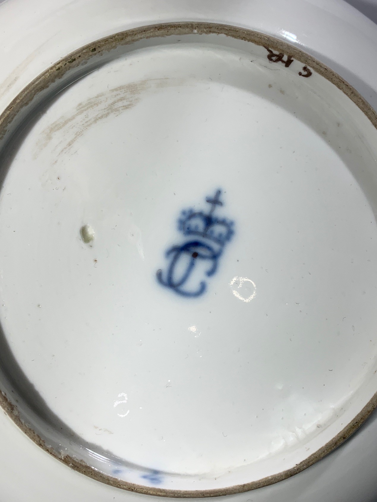 An 18th century Frankenthal teacup and saucer painted with floral sprays.Condition report: See - Image 10 of 11