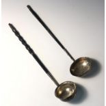 A George III toddy ladle