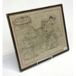 MORDEN (ROBERT). 'Surrey.' hand col engr map, 15 x 17", f & g c 1695g.