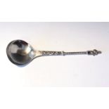 A 19th century Dutch silver Apostle spoon, 49g