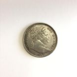 Half Crown. George III. Large head. 1817. GEF.