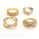 Four diamond rings