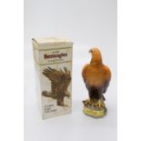 A Beswick Golden Eagle ceramic decanter containing Beneagles Scotch Whisky, sealed and boxed. (
