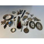 Assorted silver jewellery etc.