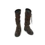 A pair of ladies Dubarry boots, size 8, as new.