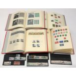 Great Britain - A collection of Queen Elizabeth mint and used in four printed Windsor albums. Also