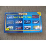 Matchbox - Scarce 1988 MB-808 10 car set mint boxed.