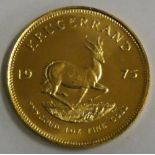 A 1975 Krugerrand