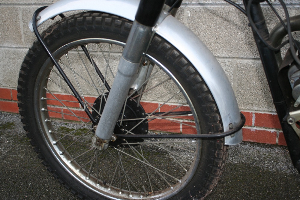 1958 AJS 16 MS, 348 cc. Registration number YTG 828. Frame number SB/16MS 33542. Engine number - Image 10 of 12