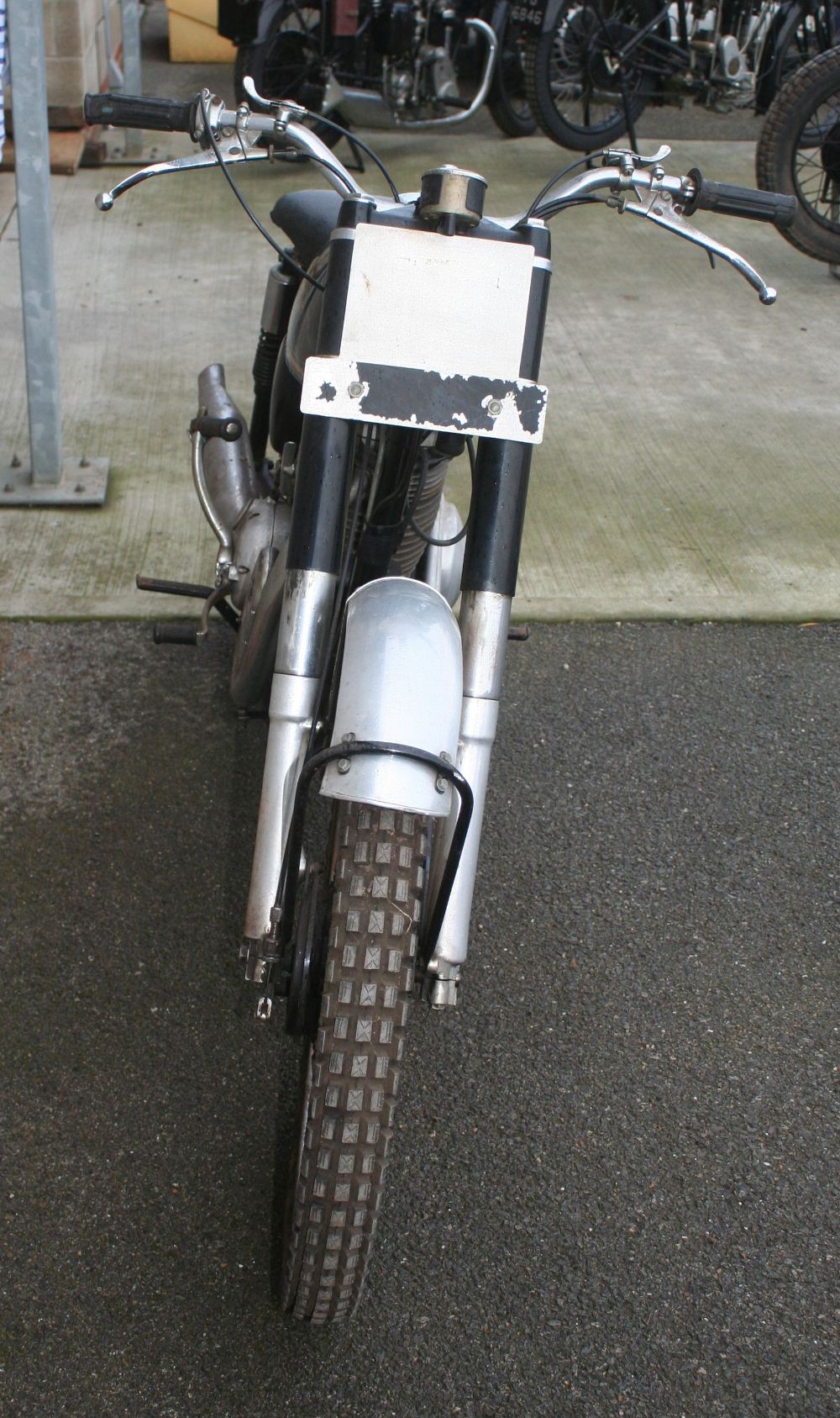 1958 AJS 16 MS, 348 cc. Registration number YTG 828. Frame number SB/16MS 33542. Engine number - Image 3 of 12