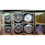 Seven NOS Smiths SN 3103/71 odometers, boxed.