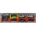 Eight various 1:24 scale die cast models, by Revell and others (8).