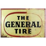 *A The General Tire enamel and tin single sided sign, (reduced), 69 x 106 cm.