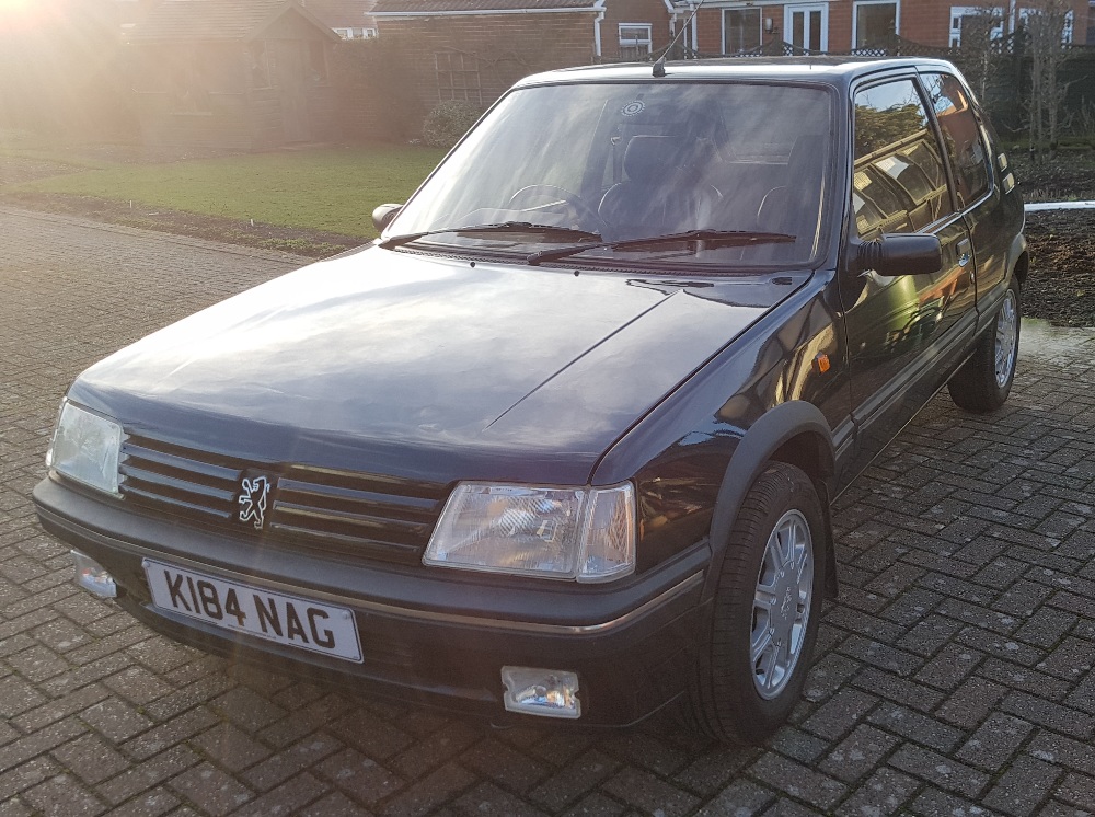 1992 Peugeot 205 Gentry, 1900 cc. Registration number K184 NAG. Chassis number VF320CDF424876790. - Image 2 of 11