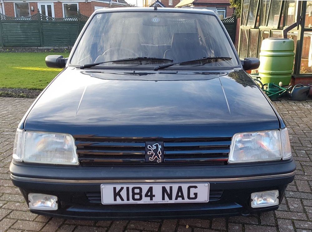 1992 Peugeot 205 Gentry, 1900 cc. Registration number K184 NAG. Chassis number VF320CDF424876790. - Image 7 of 11